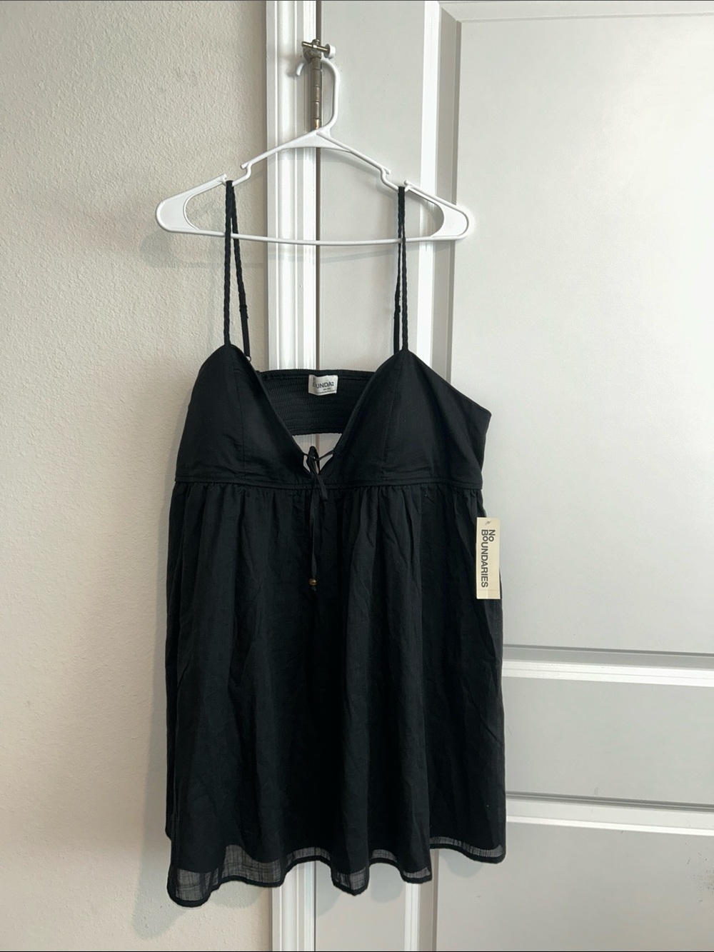 Black Spaghetti Strap Dress Sundress